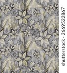 Abstract Art Work Design Pattern Background Print