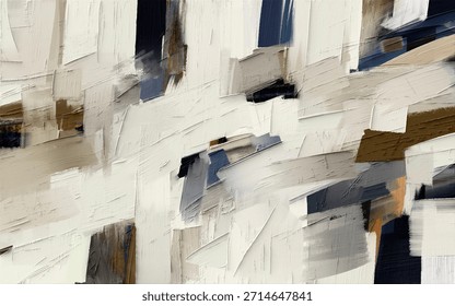 Abstract artwork with dynamic lines and soft colors, creating a harmonious and modern composition, perfect for contemporary interior design and artistic projects