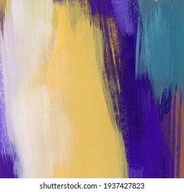 Abstract artwork. Versatile artistic backdrop for creative design projects: posters, banners, cards, websites, invitations, wallpapers. Brush strokes on paper. Bright hand painted texture.