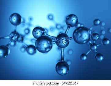 Abstract atom or molecule structure