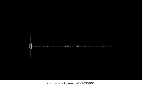 Abstract audio sound visualizer wave spectrum background.