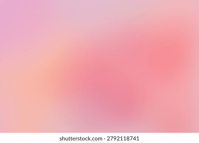 Abstract aura gradient background. Vibrant soft coral pink, lilac, and peach orange blurred mesh backdrop.