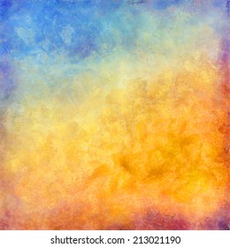 Abstract Autumn Digital Oil Painting Background