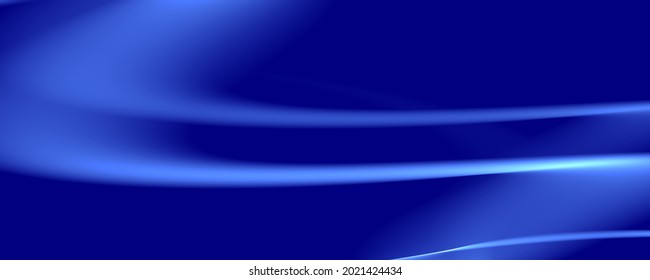 Abstract background 4k blue light dark banner
