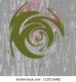 Abstract background and abnormal abstract texture design artwork.