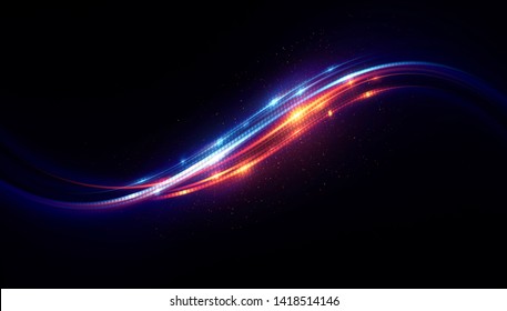 Abstract Background. Beautiful Light. Magic Sparks. 
Mystical Shine Streaks. Empty Place. Glint Cosmic Rays. 
Neon Wind Lines. Glow Effect. Power Energy. 
Futuristic Wave Flash. Glare Splash.