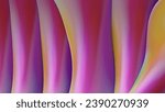 Abstract background of Bezier curve colorful Elegant Modern 3D Rendering image representing organic contemporary art delicacyhigh Resolution 3D rendering image