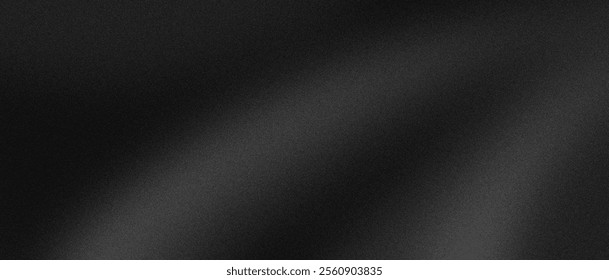 Abstract background with black white gradient, grain, grunge noise, website banner design, copy space