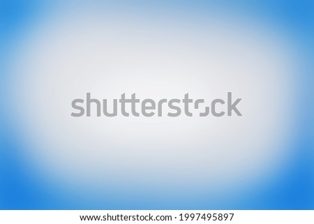 Abstract background blue sky gradient. Texture white gray blurred with blue vignette frame background, text space. Beautiful sky blue backdrop for Father's Day banner, website business. illustration