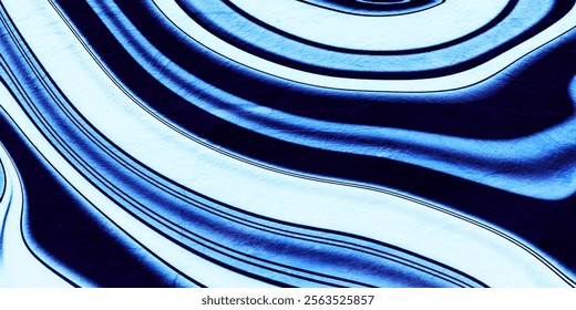 Abstract Background Blue Wave Pattern Dynamic Background Texture Copy Space Graphic Design Soft Gradient Liquid Banner Flyer Poster Retro Art Fashion Colorful Curve Shape Line Paint  Backdrop 3D 