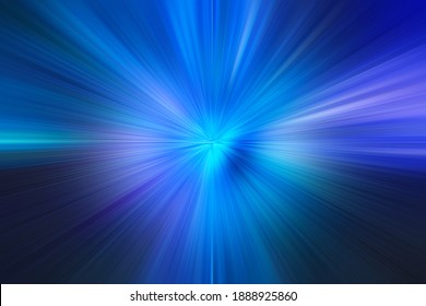 Abstract Background With Blurred Blue And Violet Light Rays