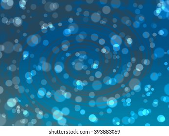 Abstract background bokeh circles