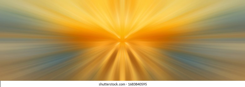 Abstract background. Bright flash of light. Light explosion from central point. Holy magic glow. Sparkling Rays of Light.