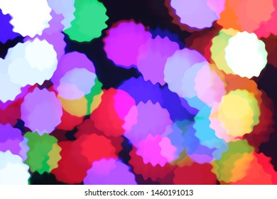 Abstract background of bright multicolor illustration saturated colors design