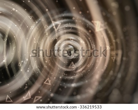 Similar – close up a fern leaf with blur