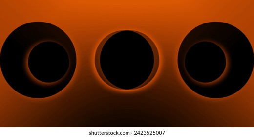 abstract background with circles design