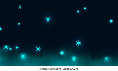 Abstract Background With Circles, Abstract Background For Desktop Wallpaper, Amazing Science Wallpaper, Space Backgrounds