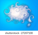 Abstract background: cloud