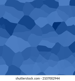 Abstract background Cobalt blue color with different gradients. Random pattern background. Texture Cobalt blue color pattern background.