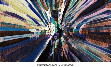 Abstract background. Colorful pattern. Creative graphic design for poster, brochure, flyer and card. Backdrop for web, fabric and notepad cover.
