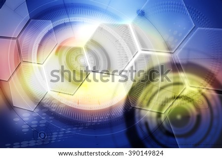 Abstract background, concept of technology.