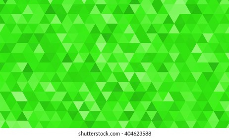 abstract background consisting triangles with different shades of green.
