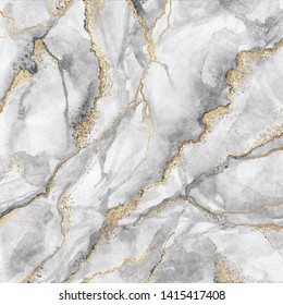 abstract background, creative texture of white marble with gold veins, fashion marbling illustration, artificial stone, marbled surface