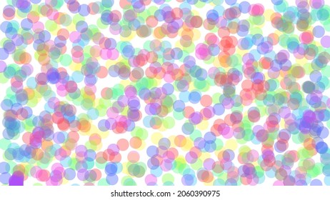 Abstract Background Dot Watercolor Multicolored 3840x2160 Stock