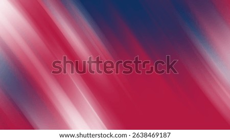 Abstract background with dynamic red, white, blue. Suitable to use as title, video intro, overlay and other content with Veterans, memorial, labor, patriot, president, independence day or us holiday
