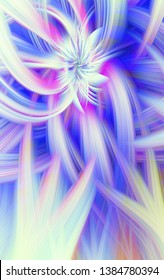 Abstract background element. Dynamic curves ands blurs pattern. Vertical illustration.