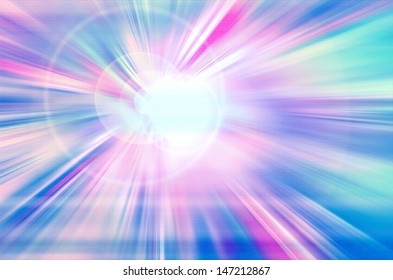 Abstract background explosion effects