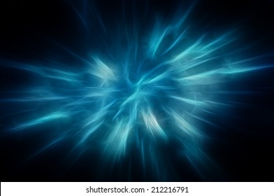 abstract background. explosion of a star. illustration magic fractals