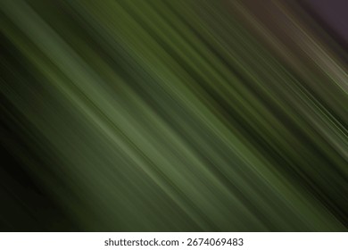 An abstract background featuring diagonal brush strokes in deep green tones, conveying a natural and tranquil atmosphere. Suitable for nature or wellness themes.