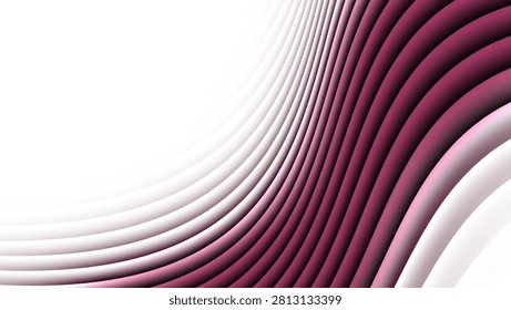 Abstract Background Featuring Elegant Flowing Curves and Deep Burgundy Gradient Layers for Modern Graphic Design Projects