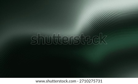 Abstract background featuring smooth, flowing green gradient waves. The modern texture creates a dynamic and visually appealing design with subtle light and shadow play.