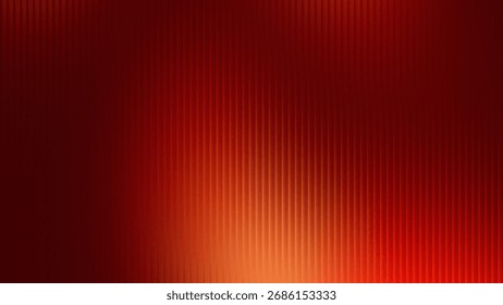 An abstract background featuring vertical stripes in shades of red and orange, with a gradient effect that creates a sense of depth and warmth.