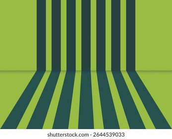 Abstract background with flowing striped light patterns creating a dynamic, colorful design, Perspective Background design
