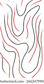 Abstract background in the form of irregular lines. Wavy line background. Wavy line background. 