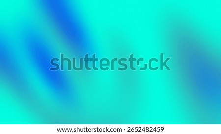 abstract background with a gradient of blue and turquoise is cool, calm, modern, and full of positive energy. Blue and green gradients are very popular as wallpapers or backgrounds for digital devices