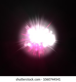 Abstract Background. Light Burst. Explosion of rays of light. Graphic illustration.