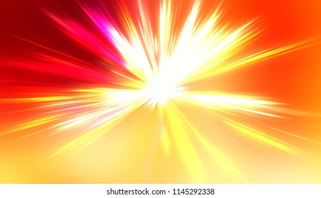 Abstract Background. Light Burst. Explosion of rays of light. Graphic illustration.