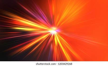 Abstract Background. Light Burst. Explosion of rays of light. Graphic illustration.
