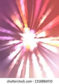 Abstract Background. Light Burst. Explosion of rays of light. Graphic illustration.