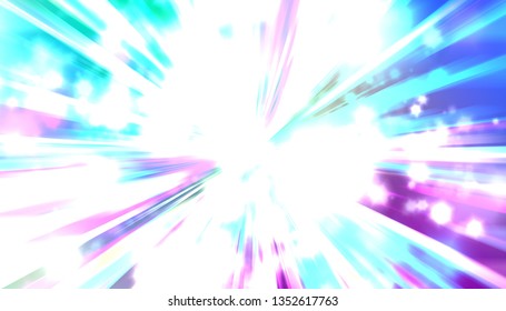 Abstract Background. Light Burst. Explosion of rays of light. Graphic illustration.