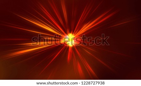 Abstract Background. Light Burst. Explosion of rays of light. Graphic illustration.