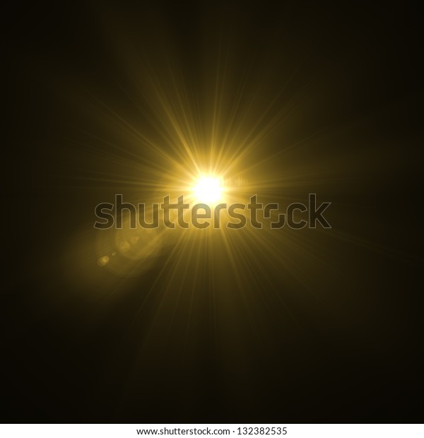 Abstract Background Lighting Flare Stock Illustration 132382535