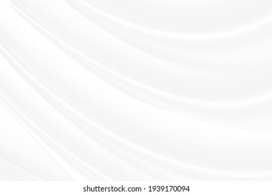 Abstract Background Luxury White Cloth.