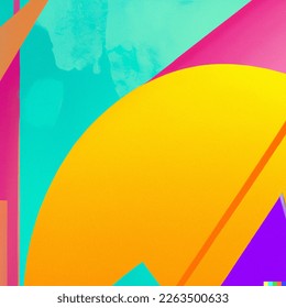 The abstract background is a mesmerizing blend of vibrant colors that seamlessly merge and blend into each other. 