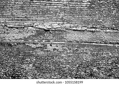 Abstract background. Monochrome texture. Image includes a effect the black and white tones.