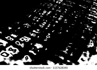 Abstract background. Monochrome texture. Image includes a effect the black and white tones.